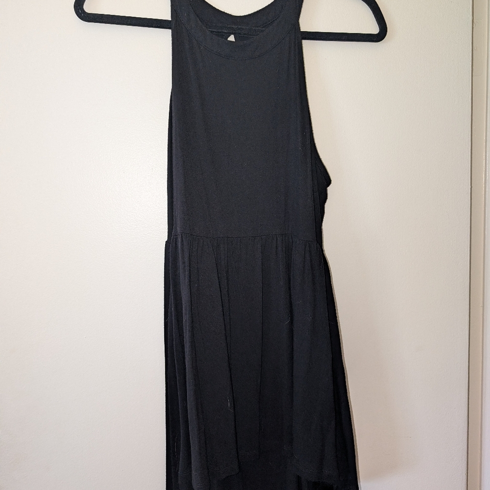 Torrid Black Halter High Low Tank